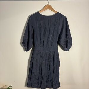 Satin Mini Dress Gray by Vici Size S